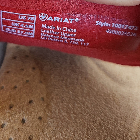 NWT Ariat "Poolside" Velcro Strap Leopard Print Thong Sandals | Women's Size 7B - Picture 10 of 11